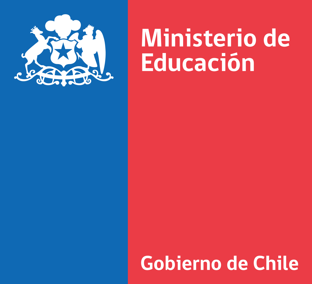 Logo del Ministerio de Educación, Gobierno de Chile